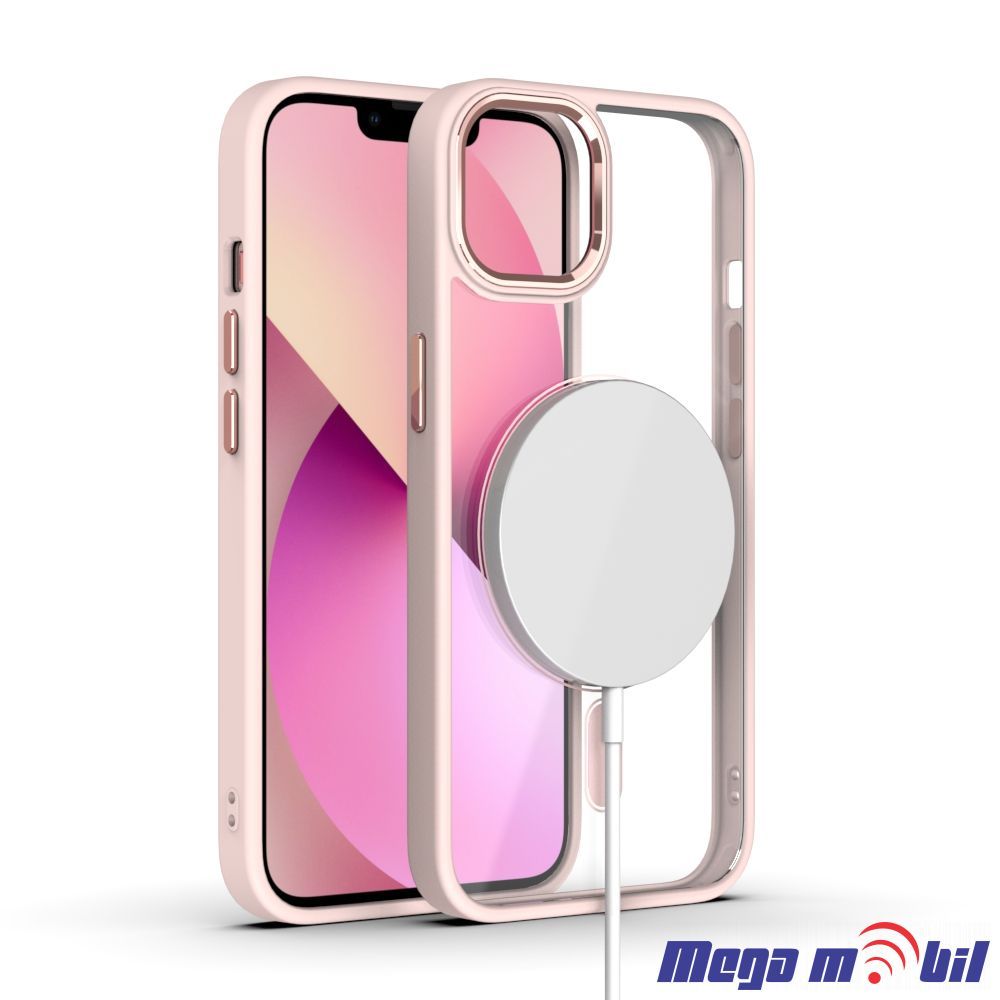 Futrola iPhone 12/ 12 Pro Magsafe Acrylic rose